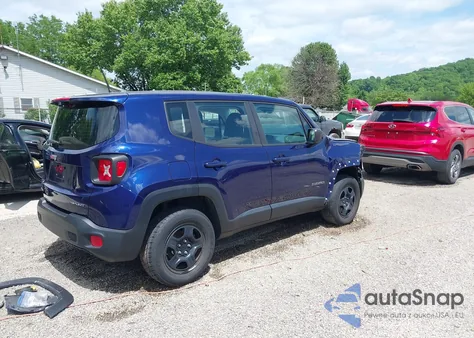 2016 Jeep Renegade Sport from USA, damaged, VIN ZACCJBATXGPD36144